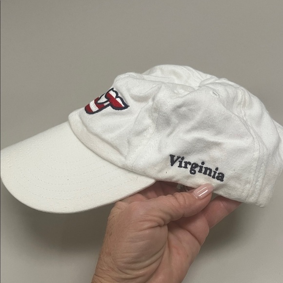 Vineyard Vines White Cap with Flag Whale Logo main image 7